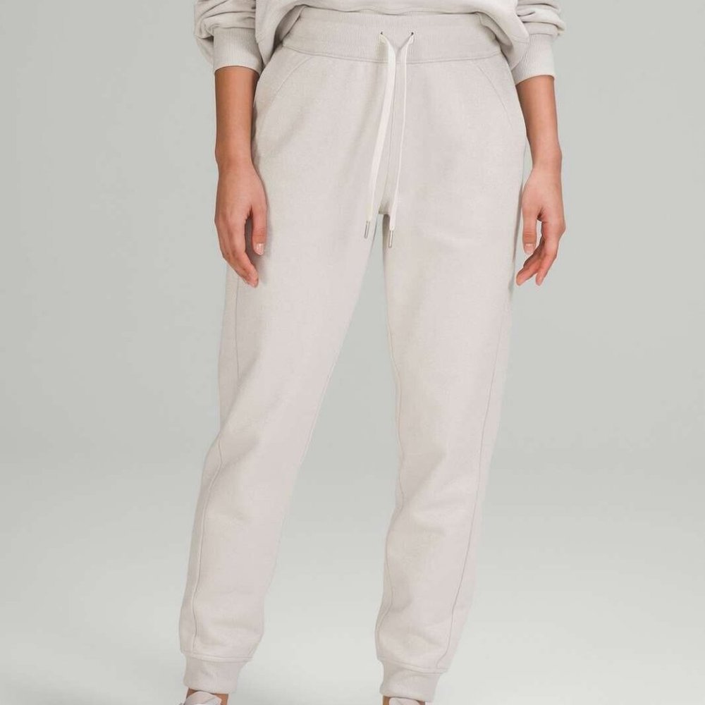 Lululemon Scuba Relaxed High-Rise Jogger White Opal